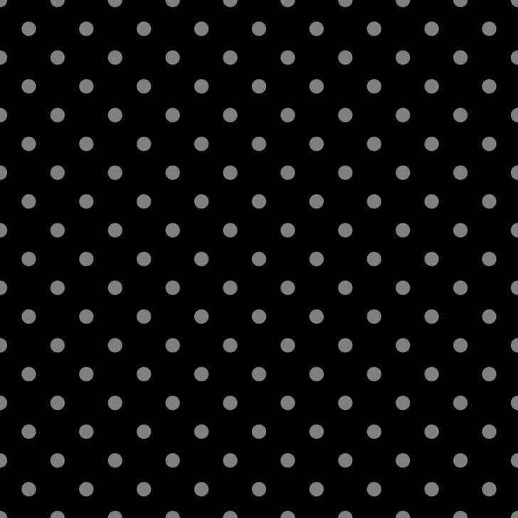 Free black and white two-tone polka dot digital paper
