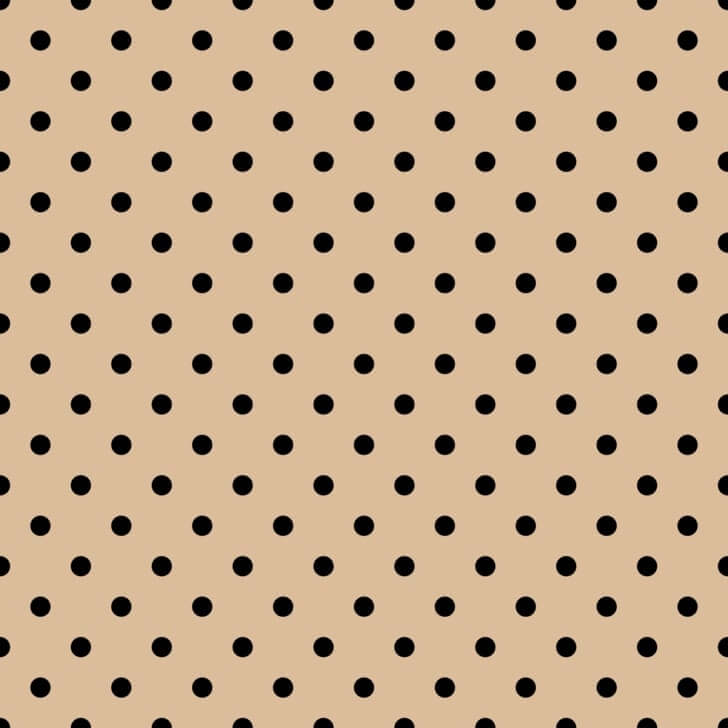 Brown and black polka dot digital paper
