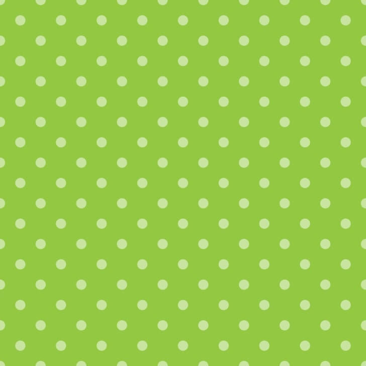Green and white two-tone polka dot digital paper