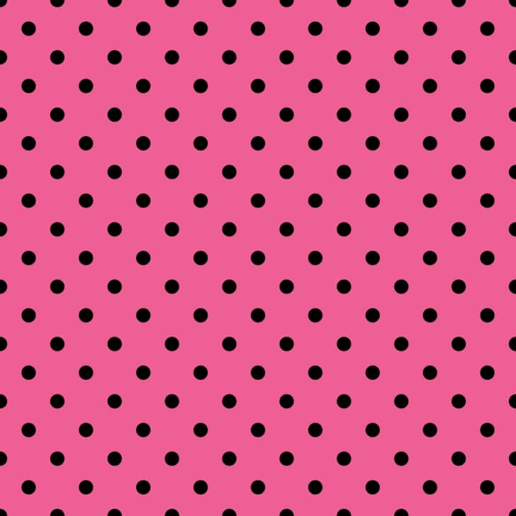 Free pink and black polka dot digital paper