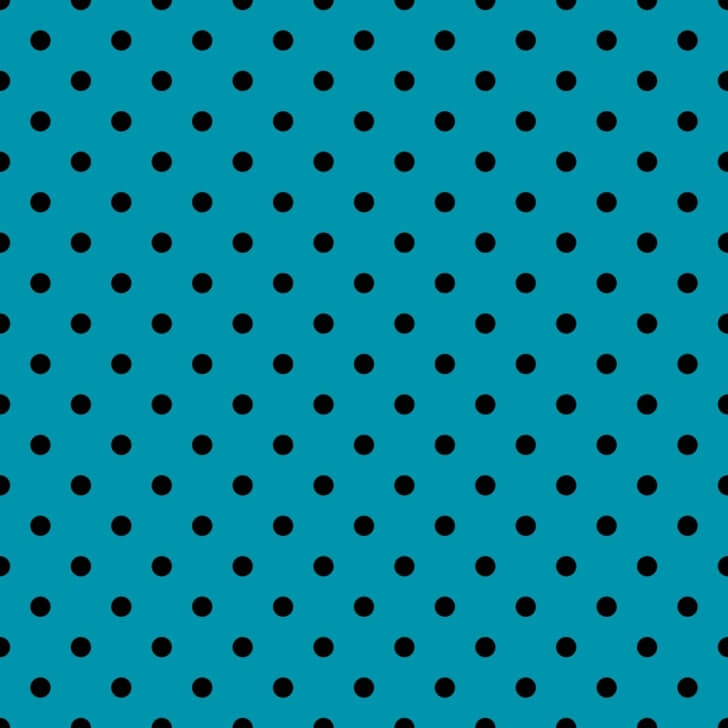 Free teal and black polka dot digital paper